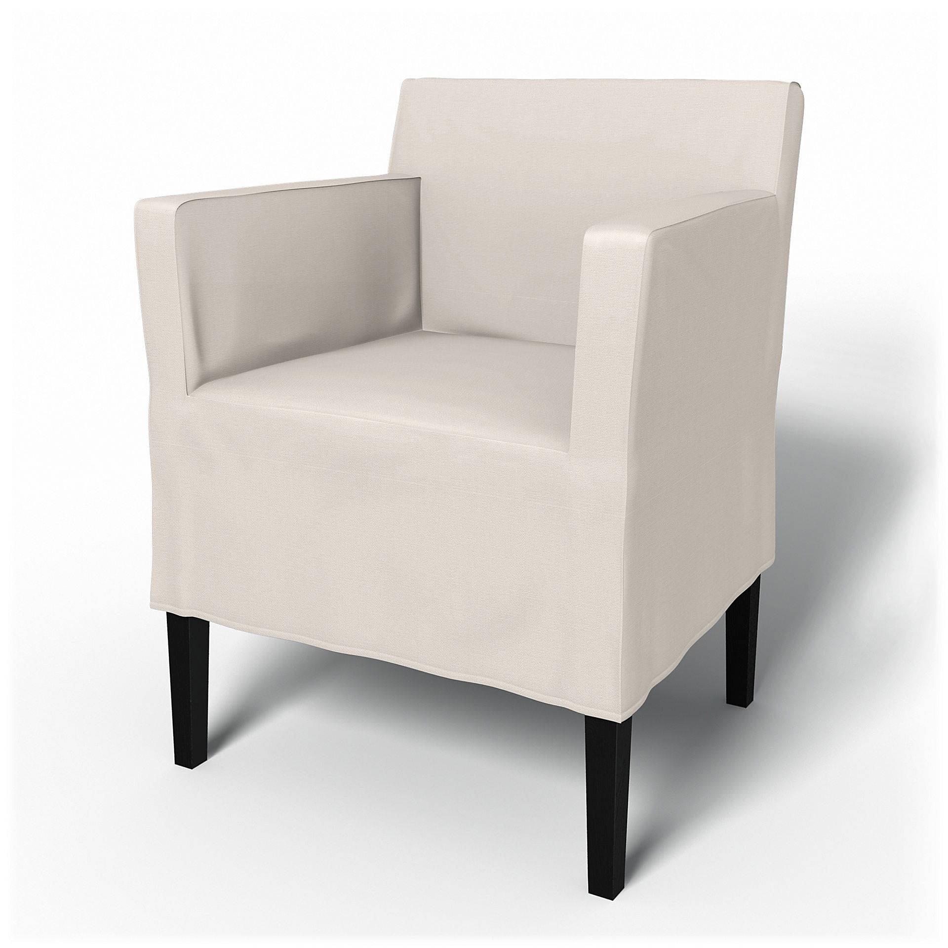 IKEA - Bezug für Stuhl Nils mit Armlehnen, Soft White, Baumwolle - Bemz IKEA - Bezug für Stuhl Nils mit Armlehnen, Soft White, Baumwolle - Bemz von Bemz