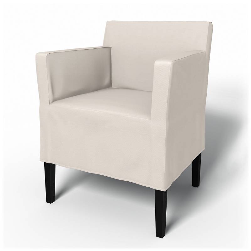 IKEA - Bezug für Stuhl Nils mit Armlehnen, Soft White, Baumwolle - Bemz IKEA - Bezug für Stuhl Nils mit Armlehnen, Soft White, Baumwolle - Bemz von Bemz