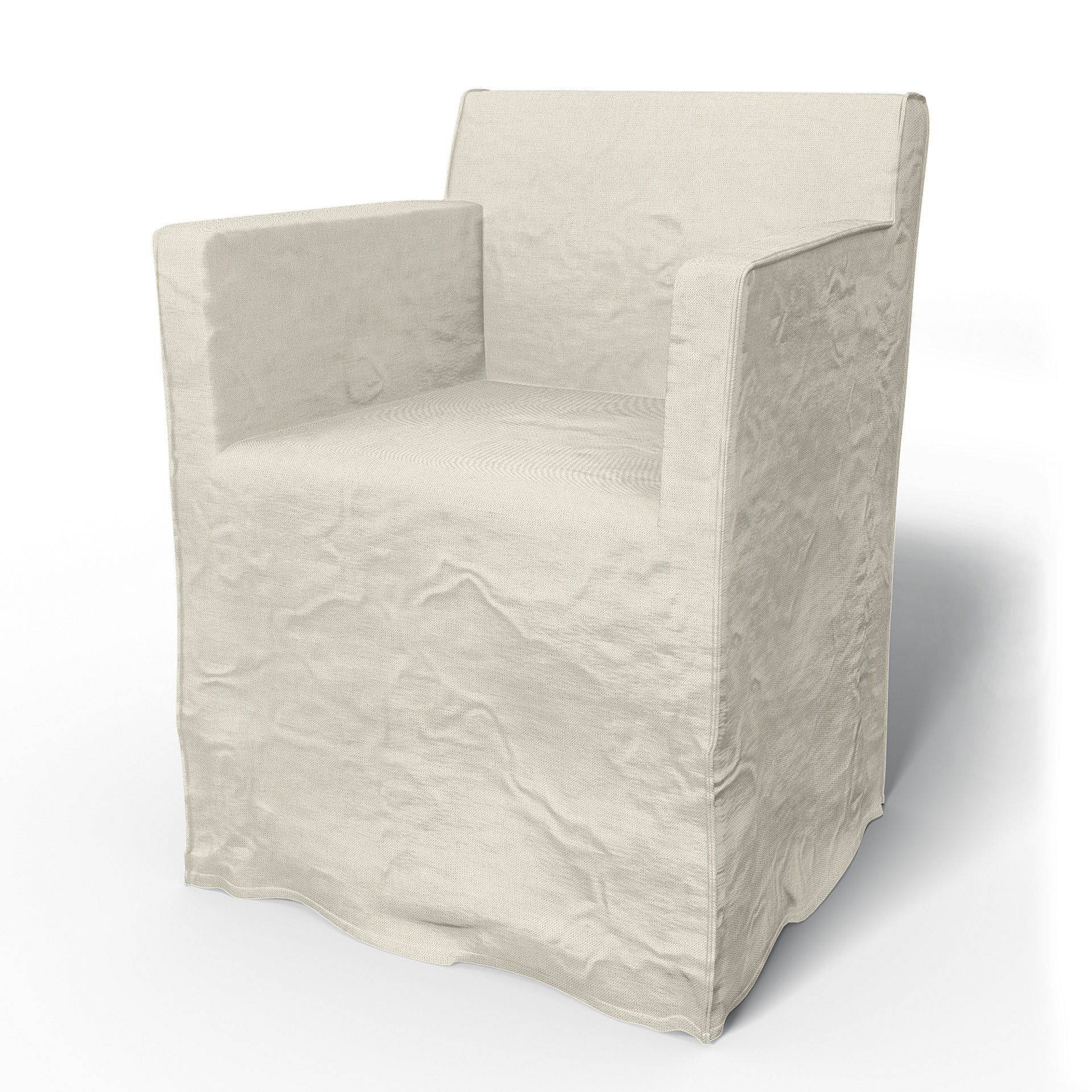 IKEA - Bezug für Stuhl Nils mit Armlehnen, Unbleached, Leinen - Bemz IKEA - Bezug für Stuhl Nils mit Armlehnen, Unbleached, Leinen - Bemz von Bemz