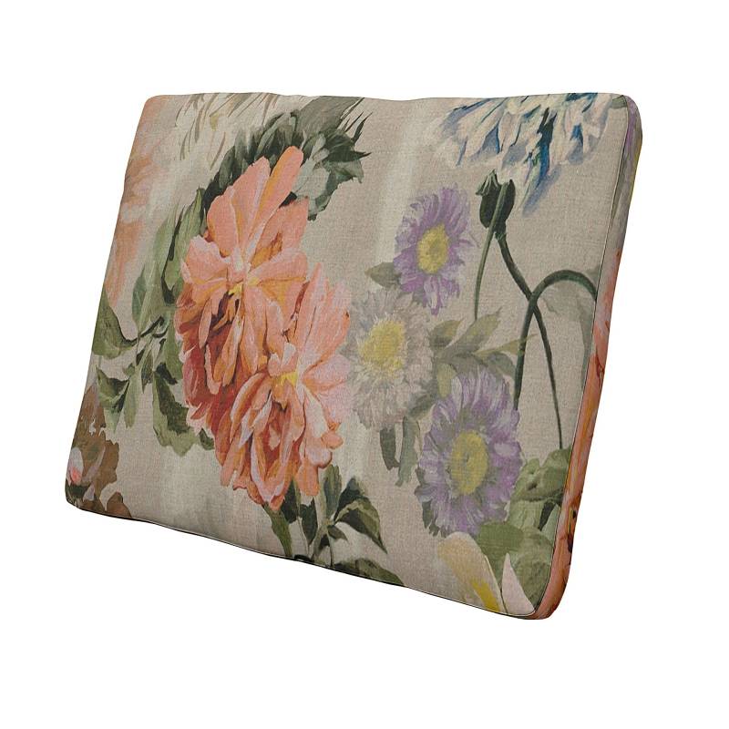 IKEA - Kissenbezug Karlstad 58x48x5 cm (23x19x2in), Delft Flower - Tuberose, Leinen - Bemz von Bemz