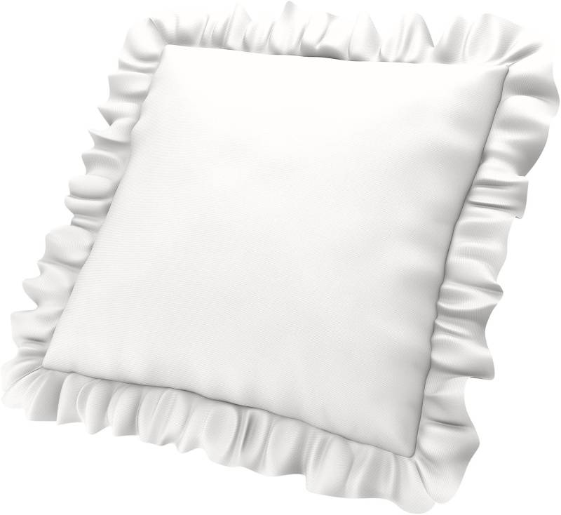 Kissenbezug mit Rüschen, Absolute White, Baumwolle - Bemz Kissenbezug mit Rüschen, Absolute White, Baumwolle - Bemz von Bemz