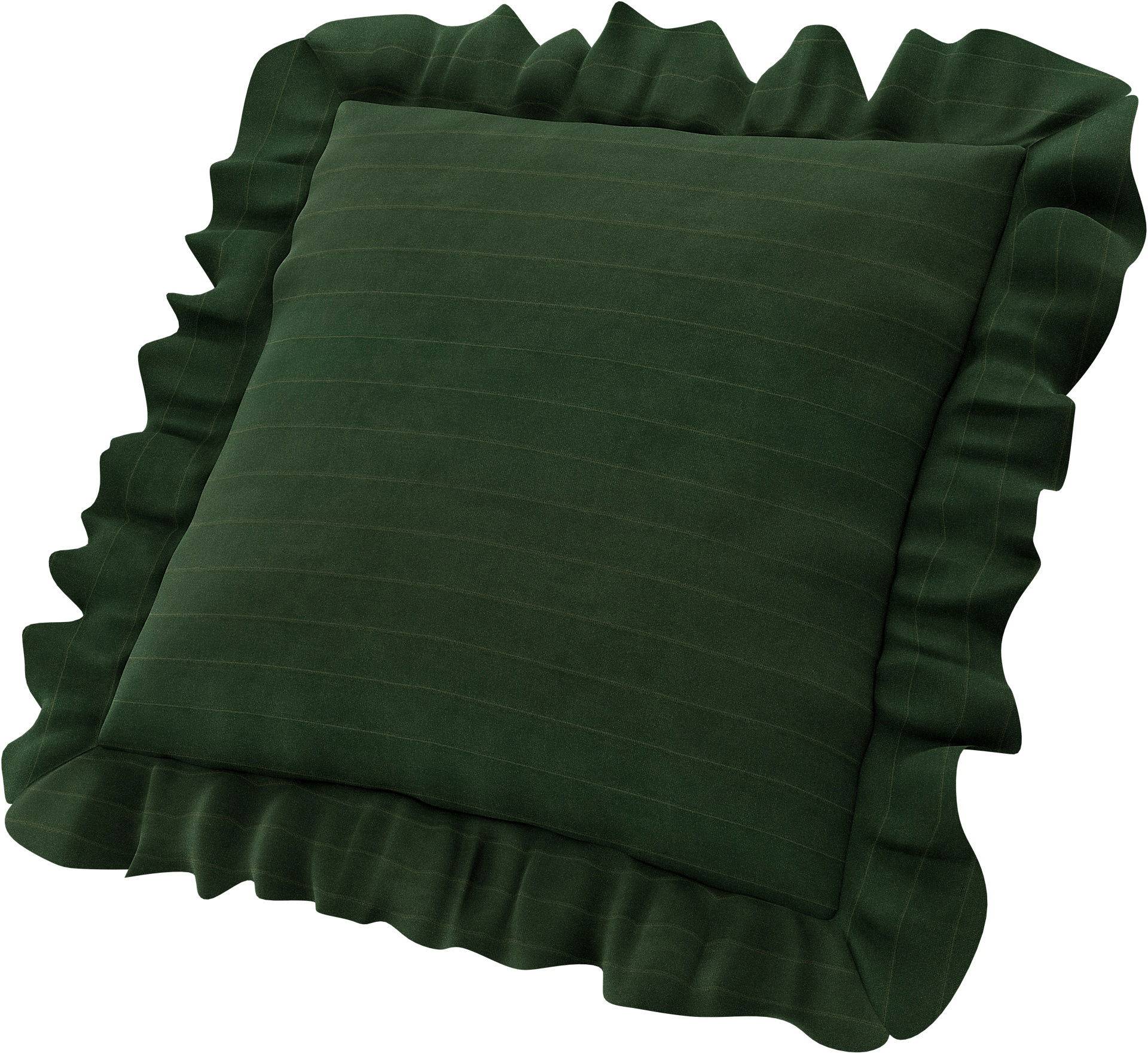 Kissenbezug mit Rüschen, Deep Green, DIE NATURE’S PALETTE COLLECTION VON BEMZ - Bemz Kissenbezug mit Rüschen, Deep Green, DIE NATURE’S PALETTE COLLECTION VON BEMZ - Bemz von Bemz