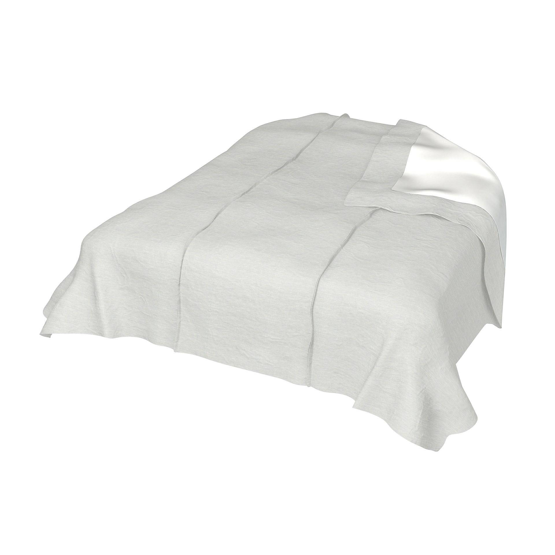 Tagesdecke, Optic White, Leinen - Bemz von Bemz