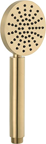 Ben Engraved Duschkopf Rund Gold - Handbrause Duschbrause, Brausekopf von Ben BADKAMERS & SANITAIR