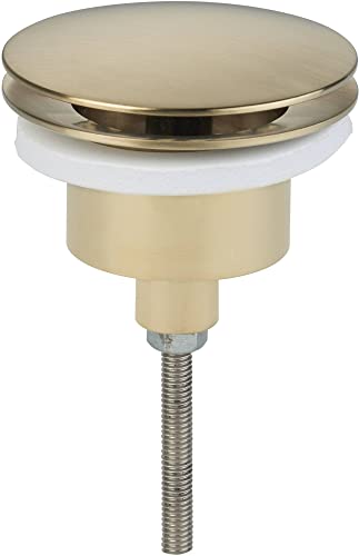 Ben Fixed niet-afsluitbare wastafelplug t.b.v. MSN2 geborsteld messing von Ben BADKAMERS & SANITAIR