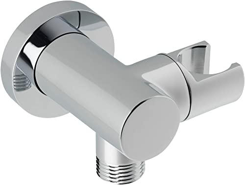 Ben MARL Wandanschluss mit Brausehalter Chrom - Handbrause Halterung - Handbrausehalter von Ben BADKAMERS & SANITAIR