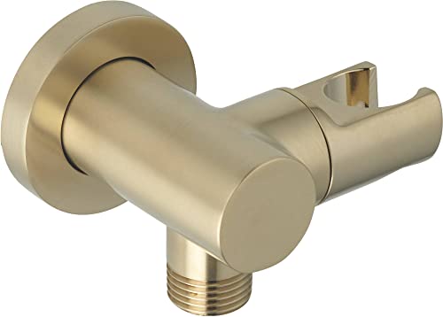 Ben MARL Wandanschluss mit Brausehalter Gold - Handbrause Halterung - Handbrausehalter von Ben BADKAMERS & SANITAIR