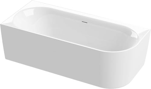 Ben Vana Badewanne Back-to-Wall links mit Schlitzüberlauf 180x80 cm Glänzend Weiß Ben Vana Badewanne Back-to-Wall links mit Schlitzüberlauf 180x80 cm Glänzend Weiß von Ben BADKAMERS & SANITAIR
