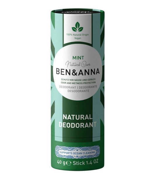 Ben&Anna Deo Papertube 40g, vegan & glutenfrei von Ben&Anna