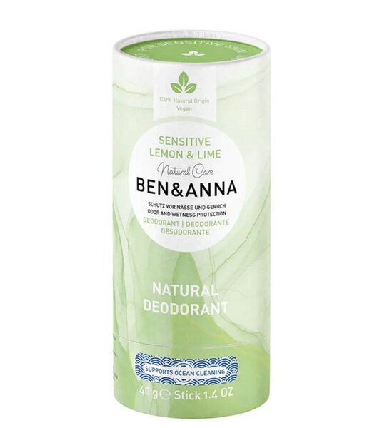 Ben&Anna Deo Papertube Sensitive 40g, vegan & glutenfrei von Ben&Anna
