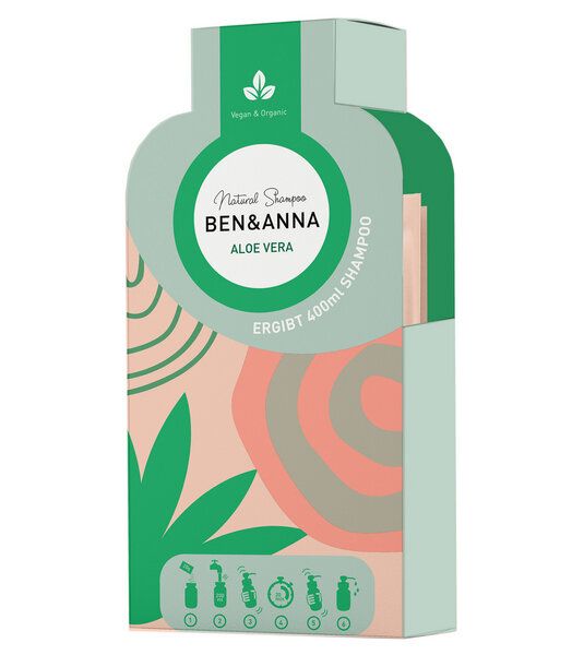 Ben&Anna Shampooflakes zur Herstellung von 400 ml Shampoo! von Ben&Anna