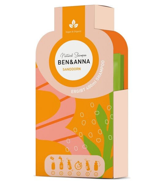 Ben&Anna Shampooflakes zur Herstellung von 400 ml Shampoo! von Ben&Anna