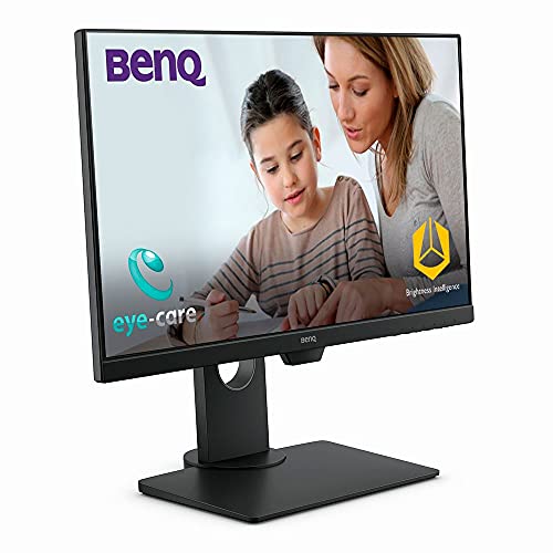 BenQ GW2480T 60,5 cm (24 Zoll) Full HD Monitor (HDMI, VGA, PIVOT), Schwarz von BenQ