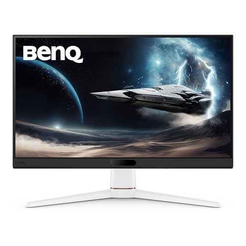 BenQ MOBIUZ EX251 Gaming Monitor Weiß 24" FHD 220Hz, 1ms Reaktionszeit, AMD FreeSync, 99% sRGB, AI-Farbmodus, Color Vibrance, Light Tuner, Lautsprecher 2,5W, HDMI 2.0, DP 1.2, USB-Hub von BenQ