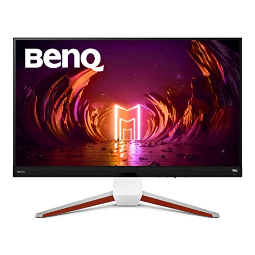 BenQ MOBIUZ EX3210U 4K Gaming Monitor (32 Zoll, IPS, 144 Hz, 1ms, HDR 600, HDMI 2.1, 48 Gbps volle bandbreite, VRR kompatibel für PS5, Fernbedienung) von BenQ