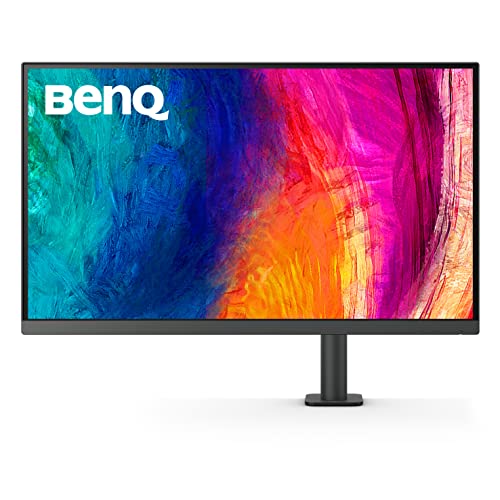 BenQ PD3205UA 32 Zoll 4K-Monitor mit Ergo-Arm, UHD, sRGB, Rec. 709, HDR10, IPS, AQCOLOR-Technologie, USB-C, Grau von BenQ