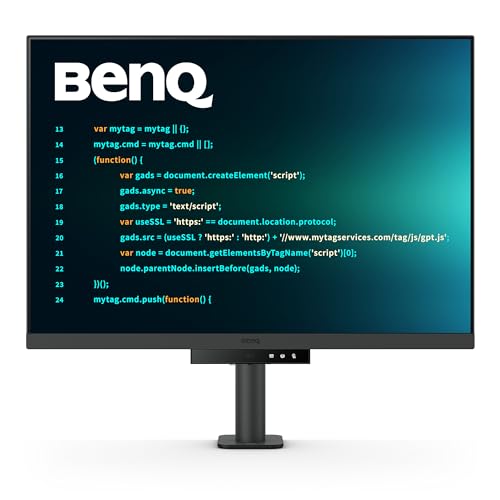 BenQ RD280UA 28" 4K+ 3840x2560 Monitor für Programmierer mit 3:2 Seitenverhältnis, Nano-Matt Display, Coding Modus, MoonHalo Hintergrundbeleuchtung, Ergo Arm, Night Hours Protection, Coding HotKey von BenQ