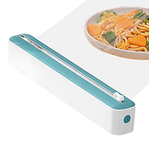 Benares Frischhaltefolie Schneider - Gourmet Folienschneider | Folienschneider Abroller | Praktischer Alufolienspender Schublade Für Küche | Wandbehang Alufolie Spender Für Küche Schublade von Benares