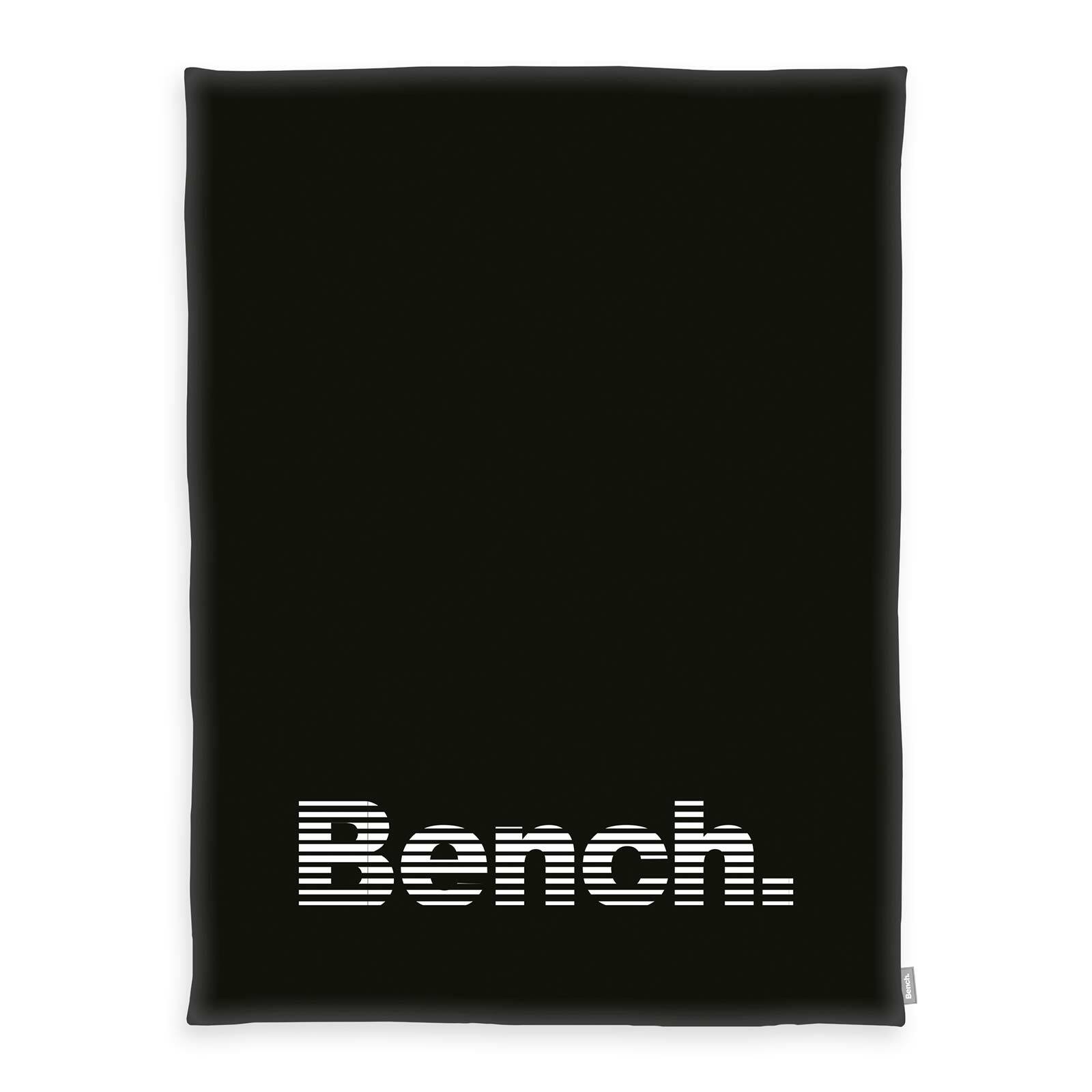 Bench Kuscheldecke Modern Opposite schwarz von Bench