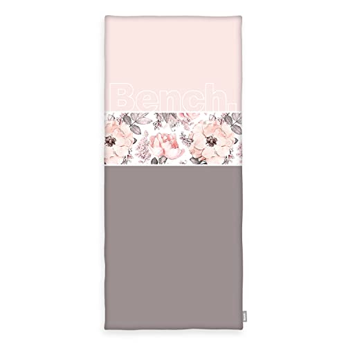 Bench Strand- und Saunatuch, Nature Inspired, 80x180 cm, 100 % Baumwolle, Velours, Mit Aufhänger, Farbe: Mehrfarbig Blumen, Art.Nr.: 6112607537 von Herding