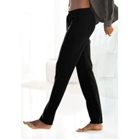 Bench. Loungewear Loungehose, mit Seitenstreifen und geradem Bein, Loungewear von Bench. Loungewear