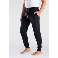 Bench. Loungewear Jogginghose, Sweathose mit Kordel, aus Baumwoll-Mix von Bench. Loungewear