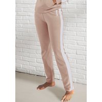 Bench. Loungewear Loungehose, mit Seitenstreifen und geradem Bein, Loungewear von Bench. Loungewear