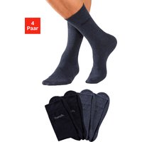 Bench. Basicsocken, (Packung, 4 Paar), in angenehm weicher Markenqualität von Bench.