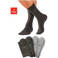 Bench. Basicsocken, (Packung, 4 Paar), in angenehm weicher Markenqualität von Bench.