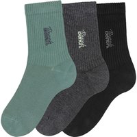 Bench. Basicsocken, (Packung, 3 Paar), mit Bench Stickerei von Bench.