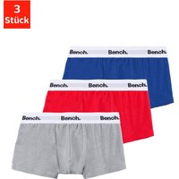 Bench. Boxer "Boxershorts für Jungen" Packung, 3 Stk. mit weißem Bund mit Bench Schriftzug von Bench.
