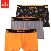 Bench. Boxer, (Packung, 3 St.), uni und gemustert in einer Packung von Bench.