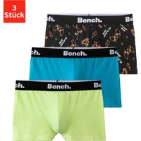 Bench. Boxer, (Packung, 3 St.), uni und gemustert in einer Packung von Bench.