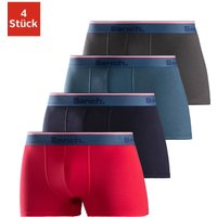 Bench. Boxer "Boxershorts für Herren", (Packung, 4 St.), Unterhosen aus Baumwoll-Mix von Bench.
