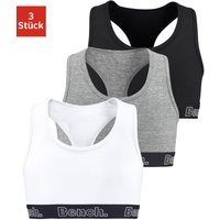 Bench. Bustier Packung, 3 Stk. in sportlicher Optik mit Ringerrücken von Bench.