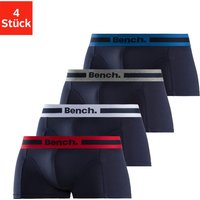 Bench. Hipster, (Packung, 4 St.), knapp sitzende Boxershorts aus Baumwollmischung von Bench.