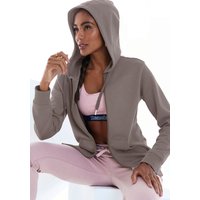 Bench. Loungewear Kapuzensweatjacke "mit Logostickerei" von Bench. Loungewear