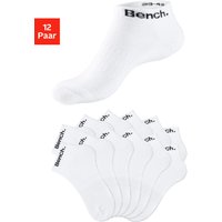 Bench. Sportsocken, (Packung, 12 Paar), Tennis Kurzsocken mit Halbfußfrottee von Bench.