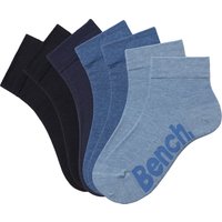 Bench. Kurzsocken, (Federtasche, 7 Paar), in ansprechendem Mäppchen mit Reißverschluss von Bench.