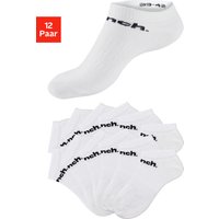 Bench. Sportsocken Packung, 12 Paar tlg. Sneakersocken mit klassischem Logoschriftzug von Bench.