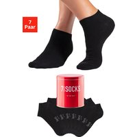 Bench. Sneakersocken, (Dose, 7 Paar), verpackt in der Dose von Bench.