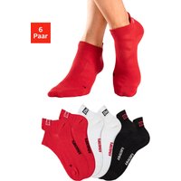 Bench. Sneakersocken, (Packung, 6 Paar), mit Lüftungskanälen in Netzstruktur von Bench.