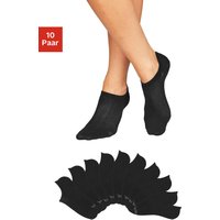 Bench. Sneakersocken, (Packung, 10 Paar), mit Pikeestruktur von Bench.