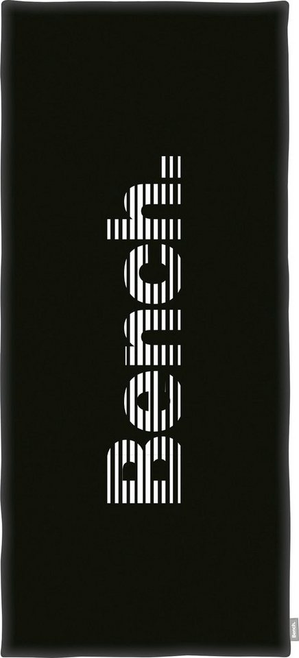 Bench. Strandtuch Bench, Velours (1-St), mit dekorativem "Bench" Schriftzug von Bench.