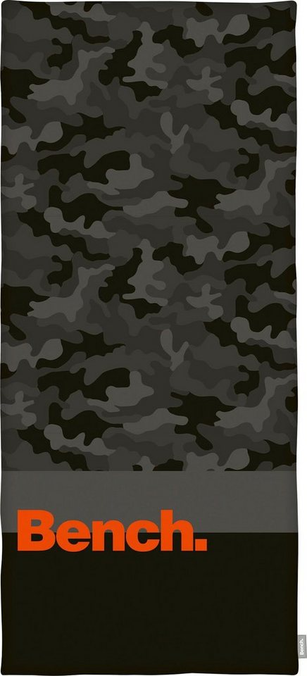 Bench. Strandtuch Bench, Velours (1-St), mit dekorativem "Bench" Schriftzug von Bench.