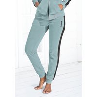 Bench. Loungewear Sweathose, mit Seitenstreifen und schmalem Bein, Loungeanzug von Bench. Loungewear
