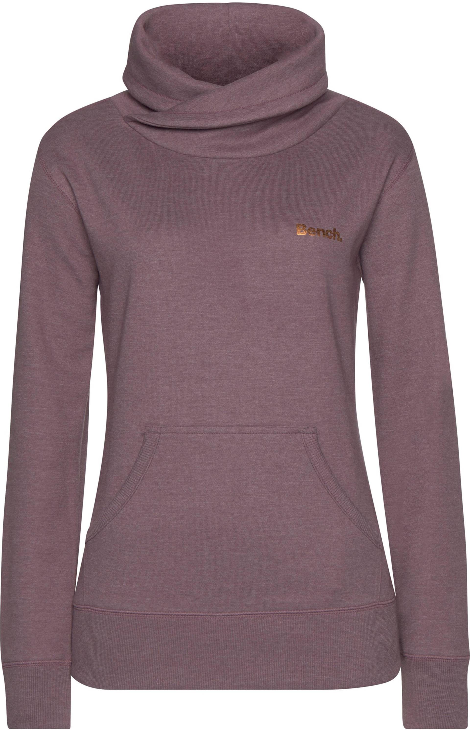 Longsweatshirt in mauve-meliert von heine von heine