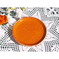 Teller Mittel 16 cm Unterteller Salatteller Keramik Orange von BendelartShop