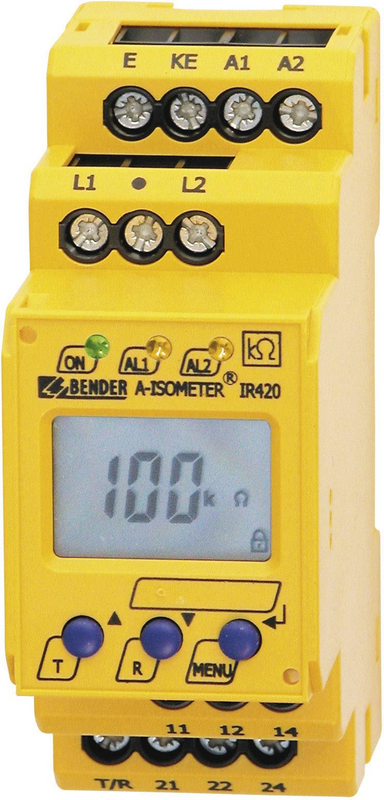 Bender Isolationsüberwachung Ir420 D4 2 200 Kω 70   300 V/Ac überwachung 150g    B-Ware von Bender