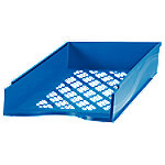 Bene Briefablage 60100 DIN A4 Polystyrol Blau 25,5 x 37 x 6,5 cm von Bene